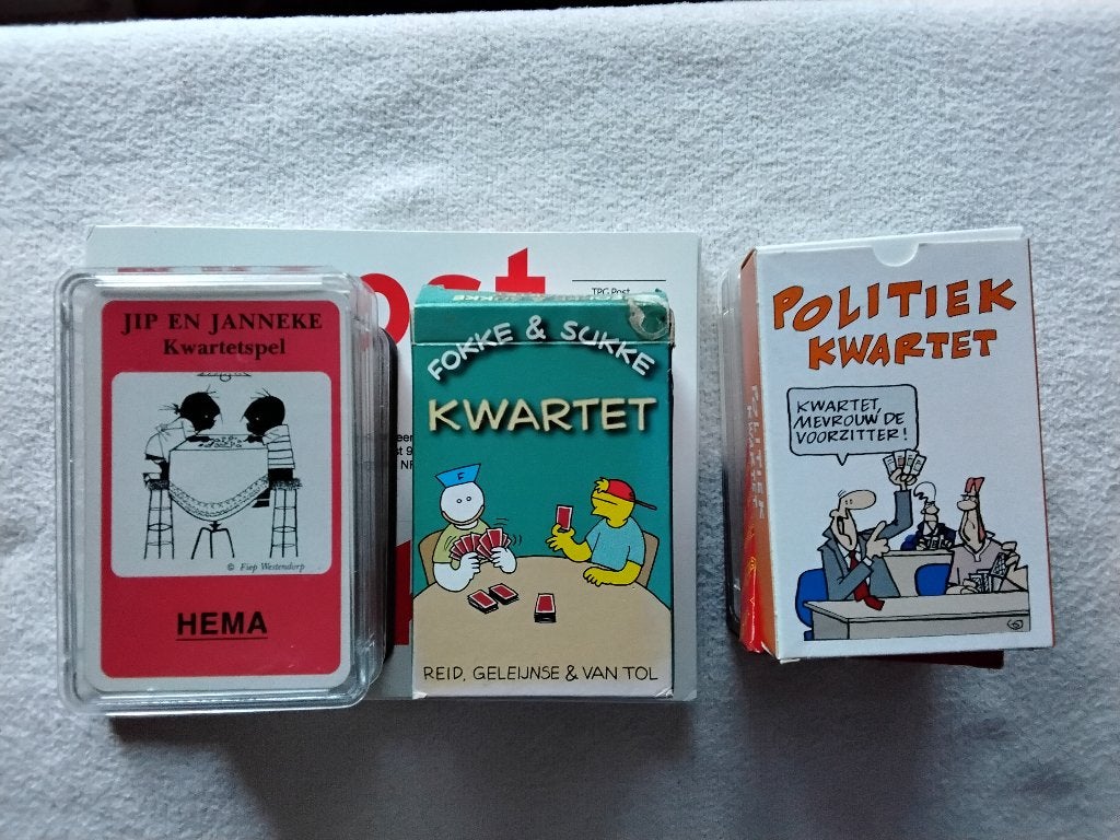 aantal diverse kwartetten, Ophalen of Verzenden, Gebruikt, Kwartet(ten)