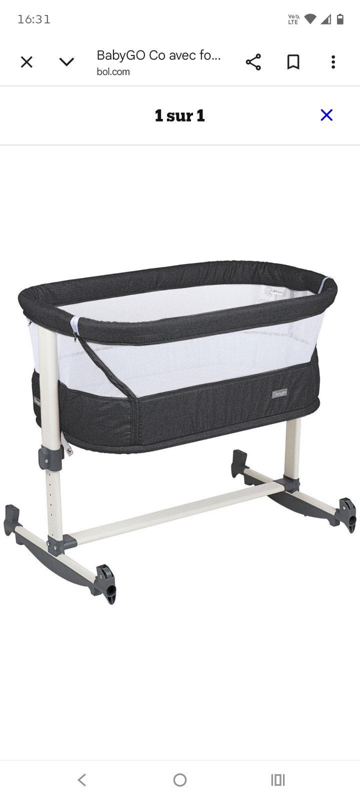 Babygo cododobed, Kinderen en Baby's, Ophalen, Nieuw, Ledikant