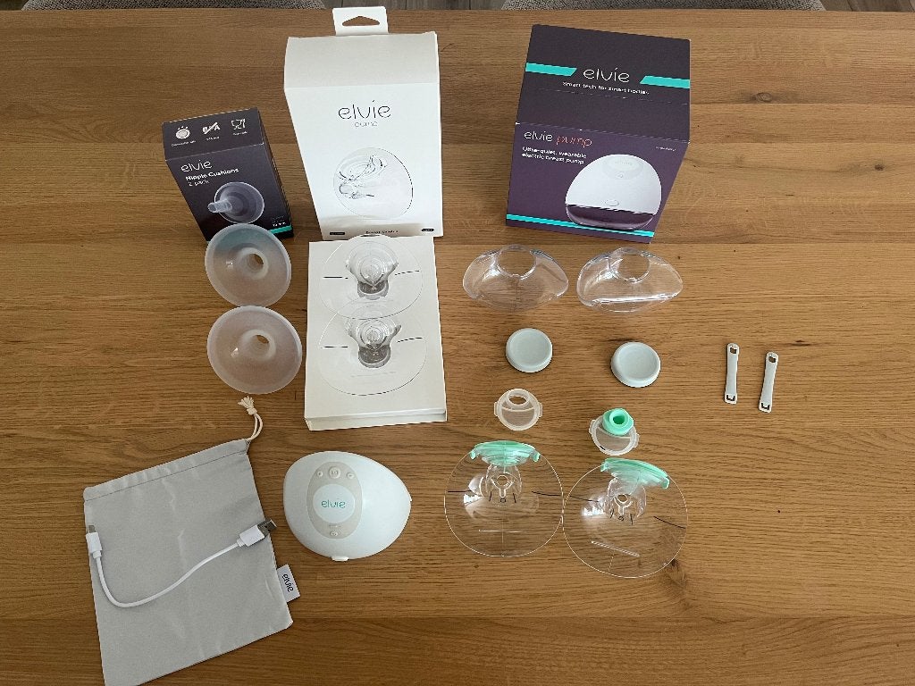 Elvie pump borstkolf (draadloos en elektrisch), Kinderen en Baby's, Ophalen, Borstkolf, Zo goed als nieuw, Elvie