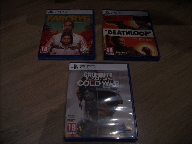 PS5 call of duty - deathloop - farcry6, Consoles de jeu & Jeux vidéo, Enlèvement ou Envoi, Utilisé