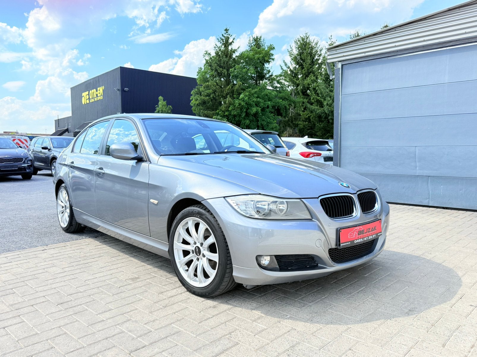 Bmw 316d limousine 169.000km 1j Garantie, Auto's, Euro 5, Bedrijf, Grijs, 3 Reeks