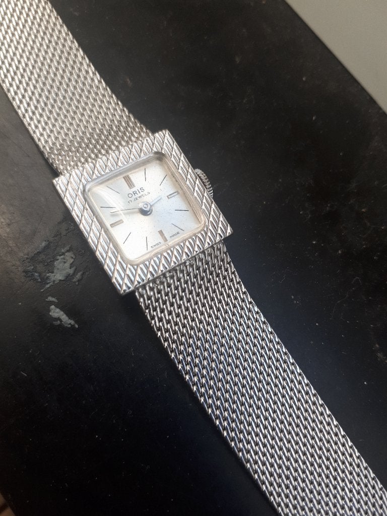 montre Oris Mecanique femme, Montre-bracelet, Autres marques, Enlèvement ou Envoi, Comme neuf