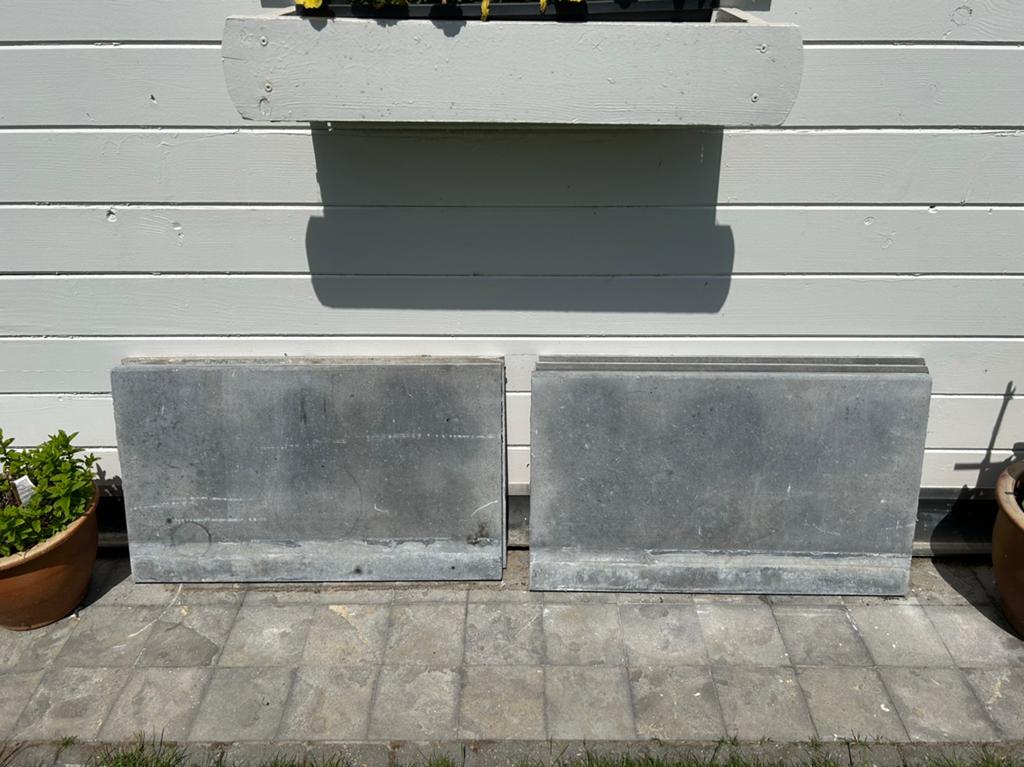 Boordstenen arduin, Bricolage & Construction, Enlèvement, Utilisé