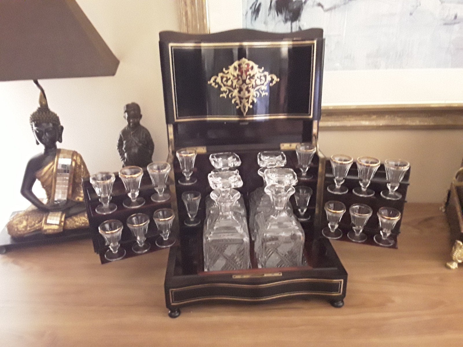 NAPOLEON III LIKEURKELDER IN PERFECTE STAAT, Antiek en Kunst