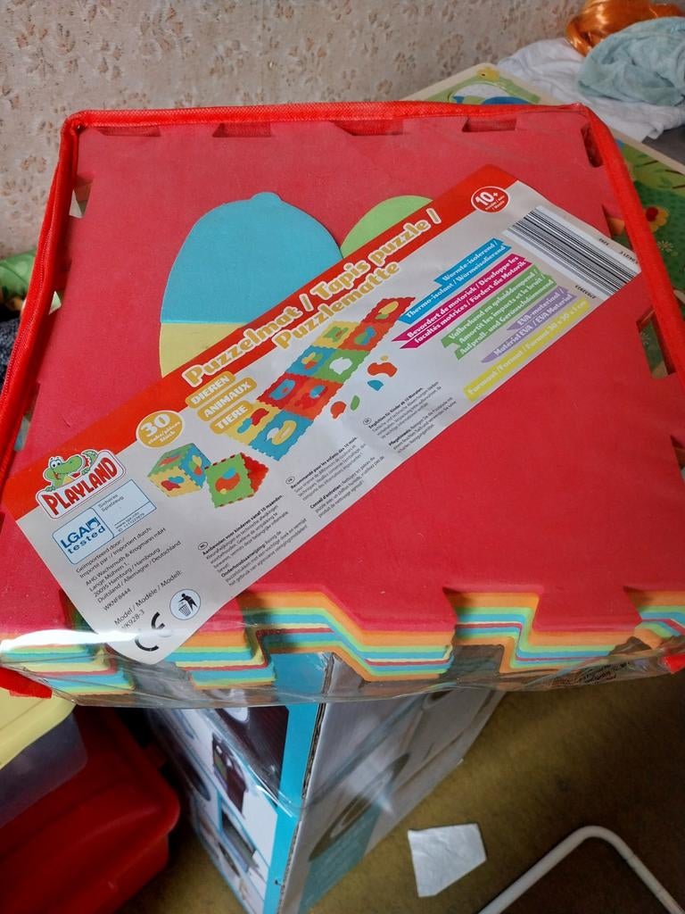 Puzzeltapijt, Ophalen, 10 tot 50 stukjes, Zo goed als nieuw