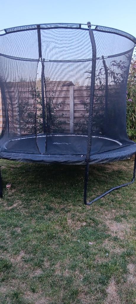 Trampoline salta premium black 305cm, Ophalen, Gebruikt
