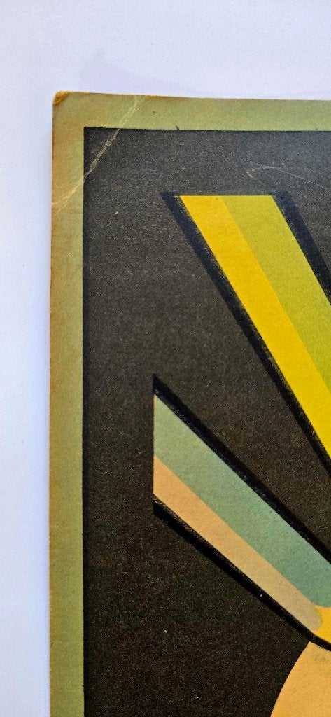 Crayon PRISMA Carton publicitaire 1929, Enlèvement ou Envoi, Utilisé, Panneau publicitaire