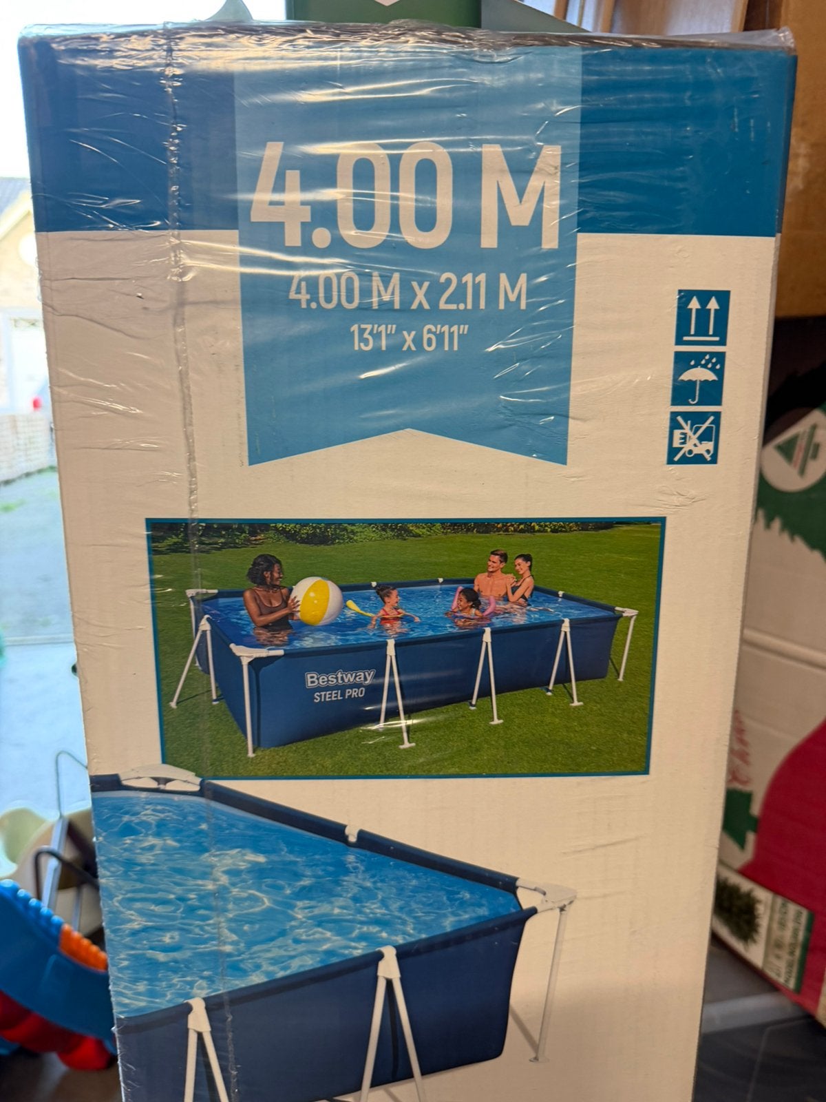 Zwembad, Ophalen, 200 tot 300 cm, 80 tot 120 cm, Nieuw