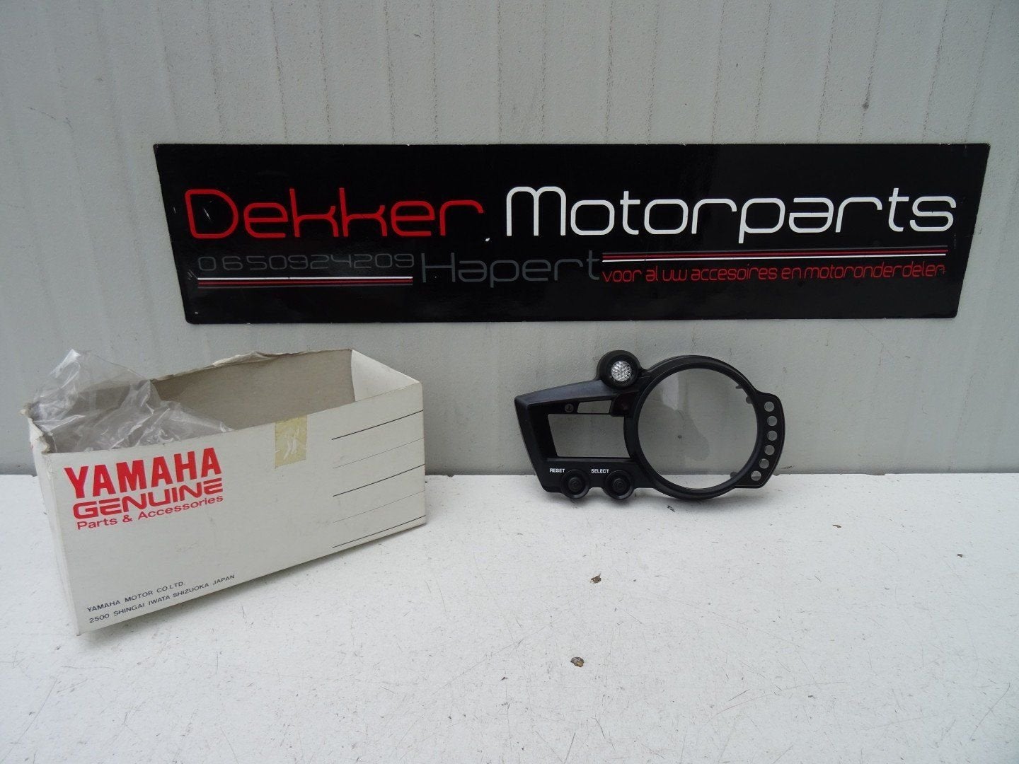 Bovenzeide Dashbord / Teller Glas Yamaha YZF R6 2003-2004 >, Motoren, Onderdelen | Yamaha, -, -, Nieuw, Ophalen of Verzenden