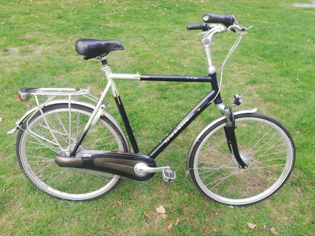 Gazelle Orange herenfiets in perfecte staat, Vitesses, Frein à tambour, 65 cm ou plus, Comme neuf