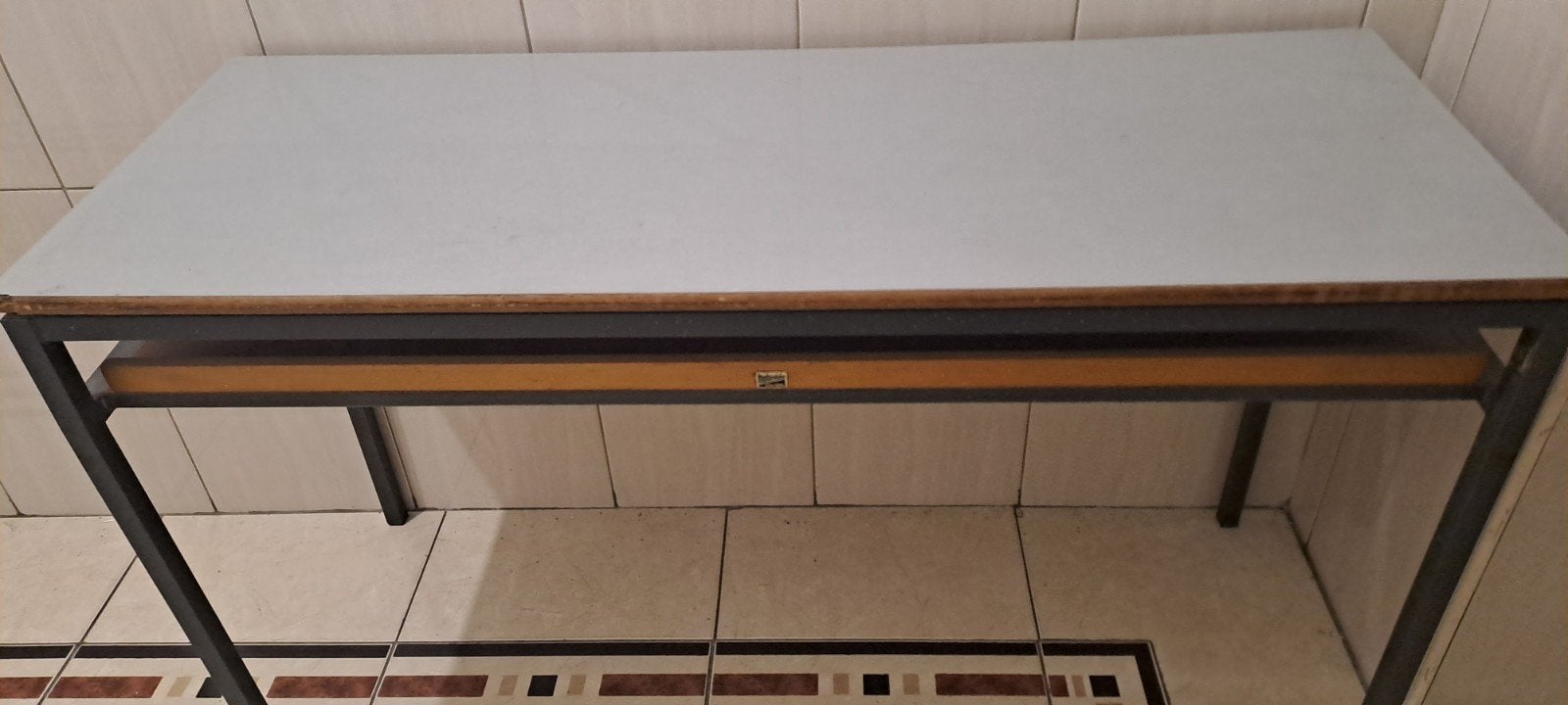 bureau d'écolier double,  vintage, Enlèvement