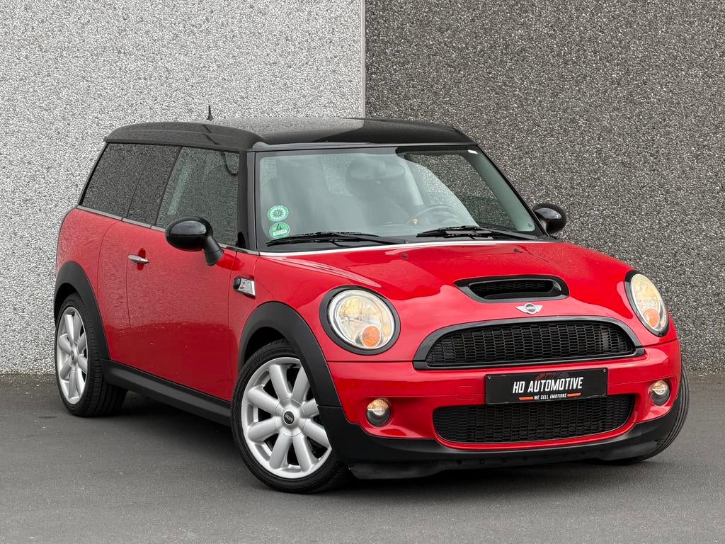 MINI COOPER S | CLUBMAN 1.6i • 175CV • CLIMATISATION • CUIR, Autos, Rouge, Essai à domicile, 4 portes, Entreprise