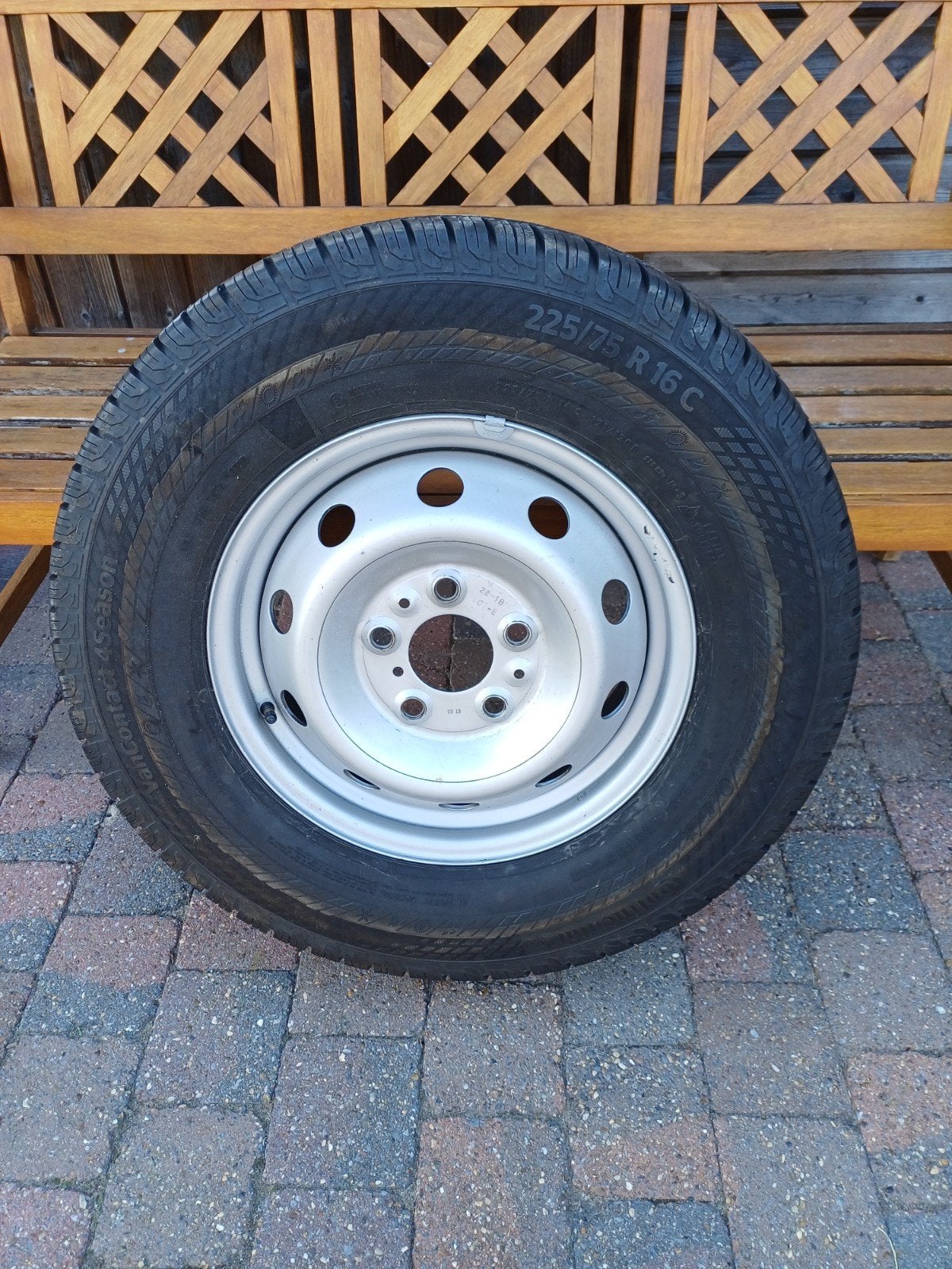 Wiel Fiat ducato 225/75 R 16 C, Enlèvement