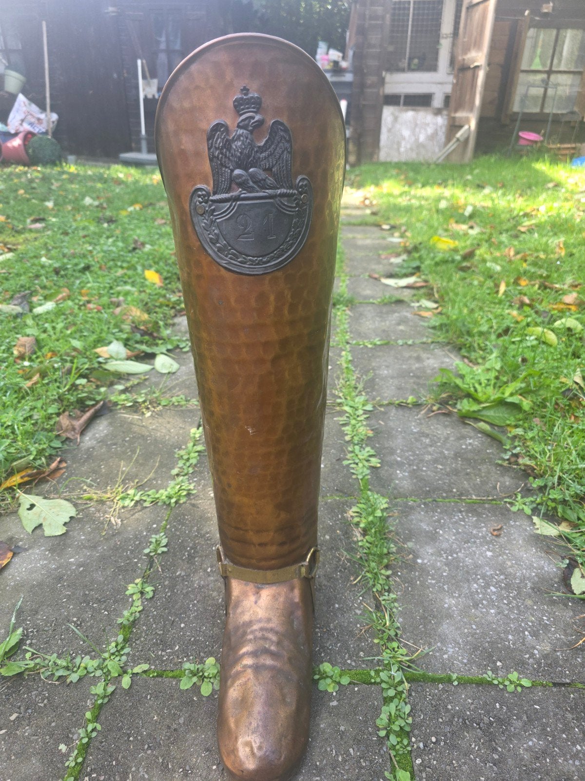 botte en cuivre napoleon, Enlèvement ou Envoi
