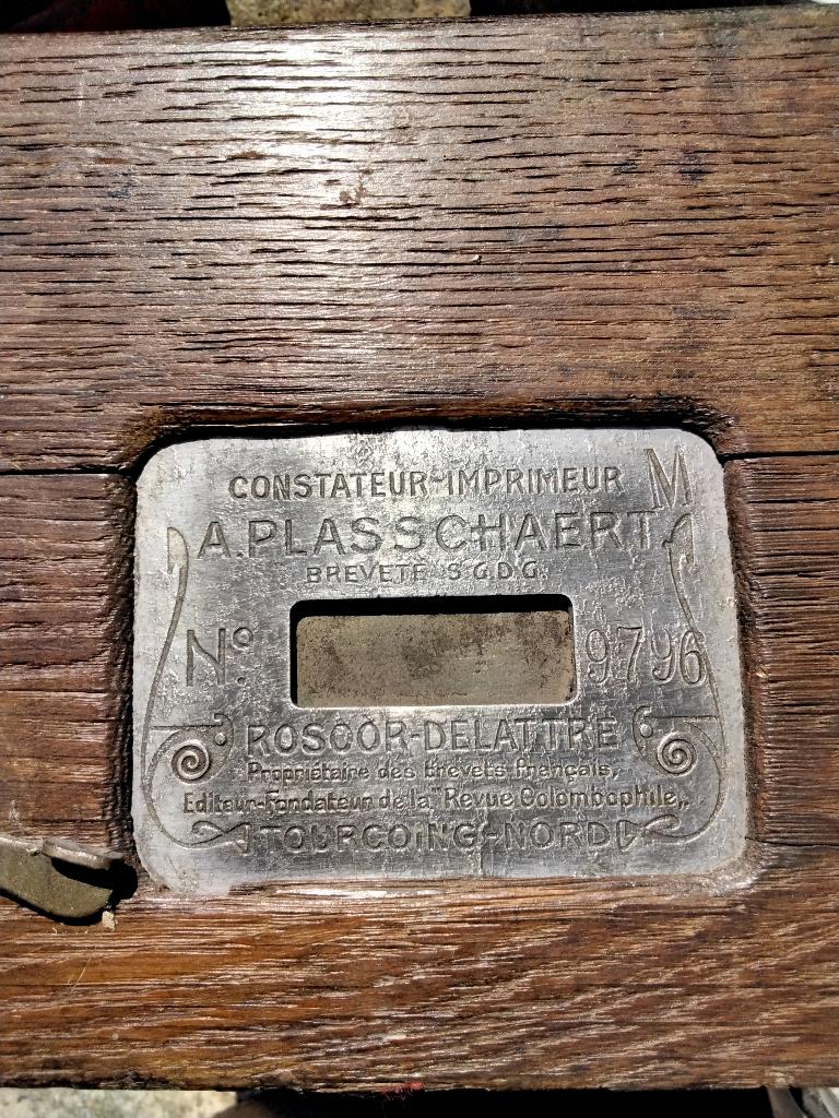 ancien constateur colombophile, Enlèvement