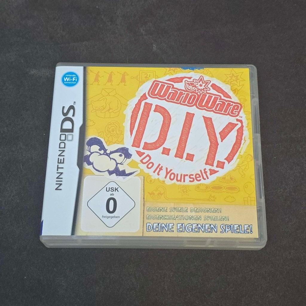 Wario Ware D.I.Y. Do It Yourself voor DS, Games en Spelcomputers, Games | Nintendo DS, Puzzel en Educatief, Gebruikt, 2 spelers