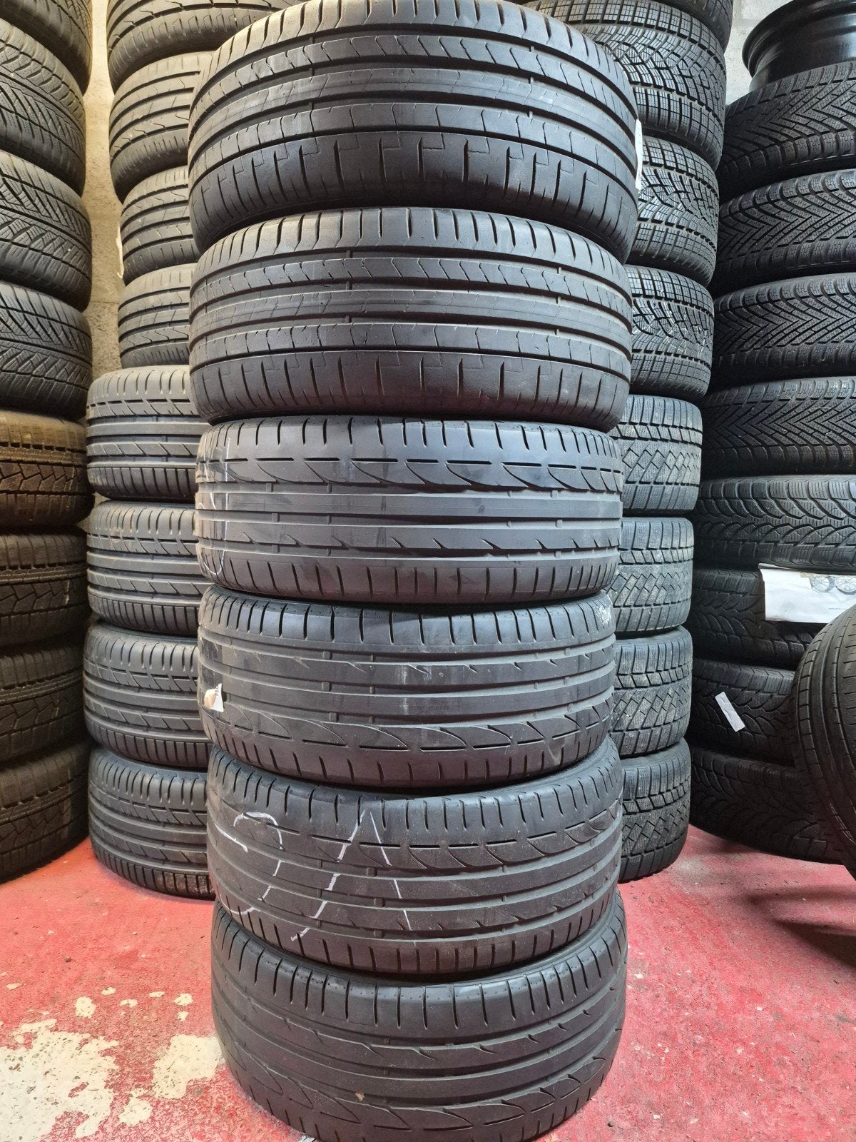 6 pneus été Bridgestone 225/45/17 étoilée, Autos : Pièces & Accessoires, Enlèvement, Utilisé
