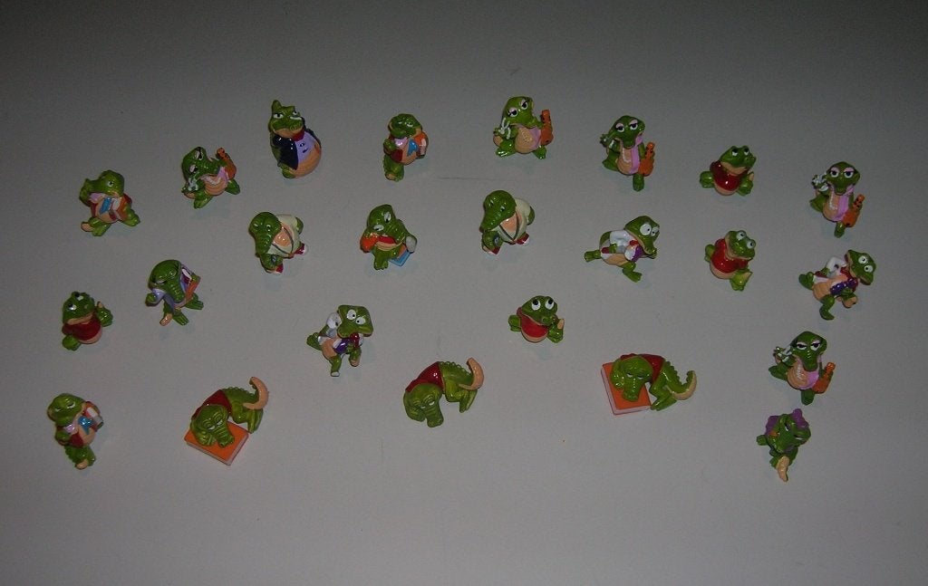Ferrero Figuurtjes, Verzamelen, Verrassingseieren, Ophalen, Zo goed als nieuw, Hardplasticfiguren