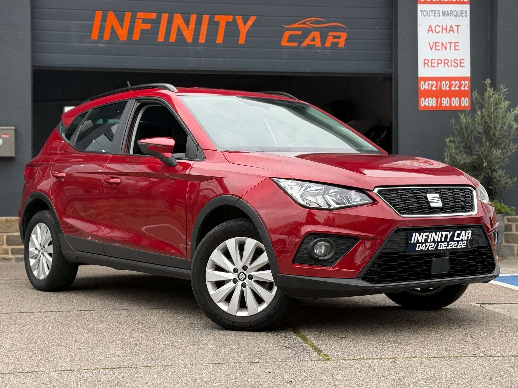 SEAT Arona Arona 1.0 TSI Style (bj 2019), Auto's, Voorwielaandrijving, Stof, Gebruikt, 95 pk