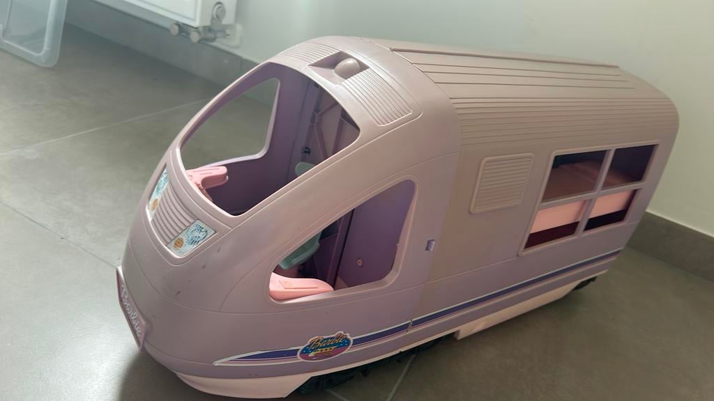 Barbie camper, Ophalen, Gebruikt, Barbie