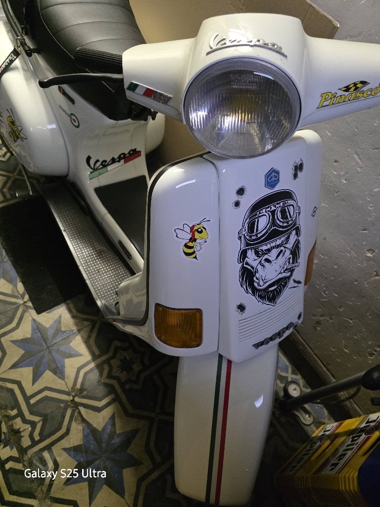 Vespa 125cc, Vélos & Vélomoteurs, 125 cm³, Vespa S, Comme neuf, Classe B (45 km/h)