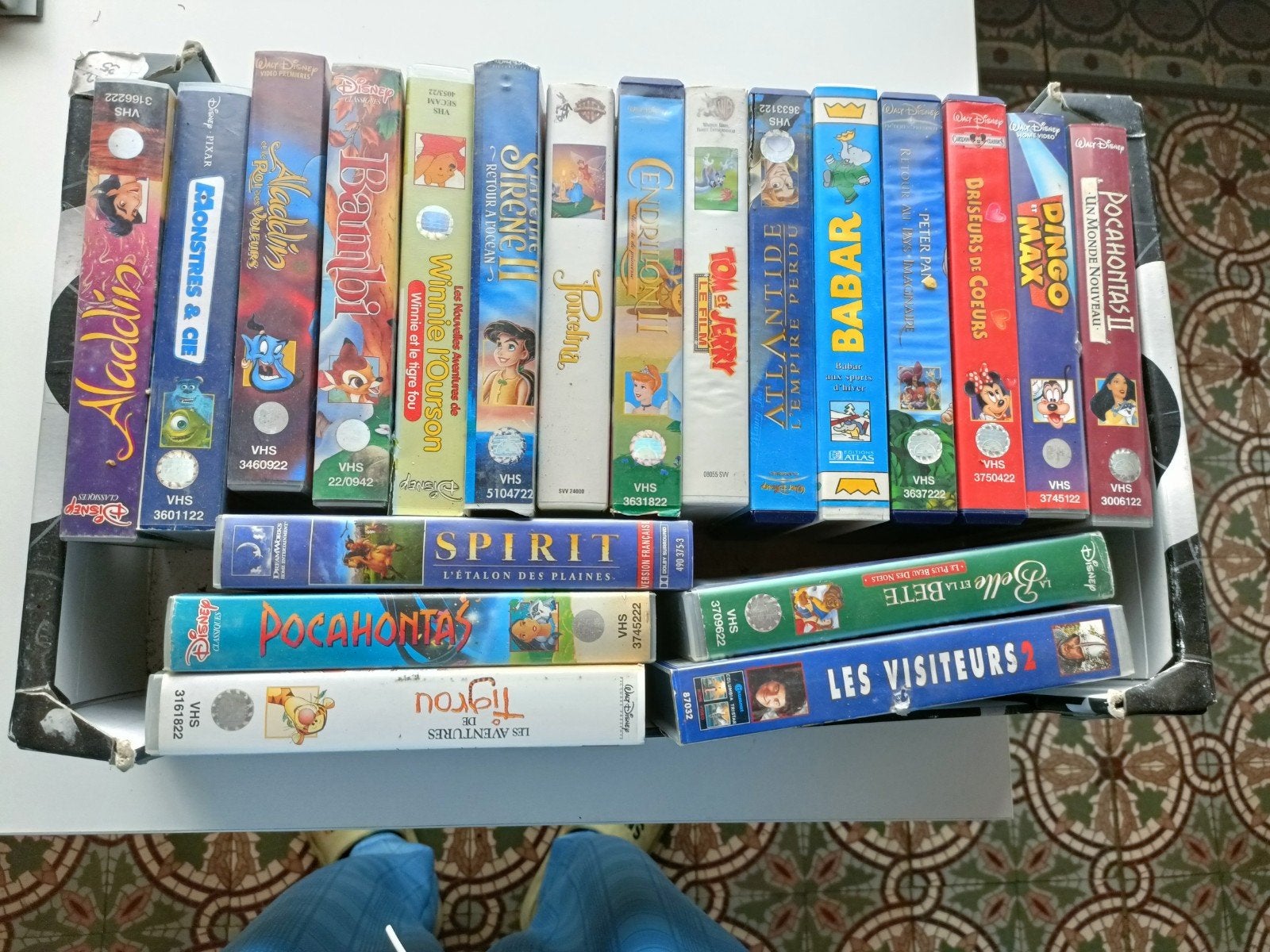 collection Disney format VHS, Cd's en Dvd's, VHS | Kinderen en Jeugd, Ophalen of Verzenden, VHS