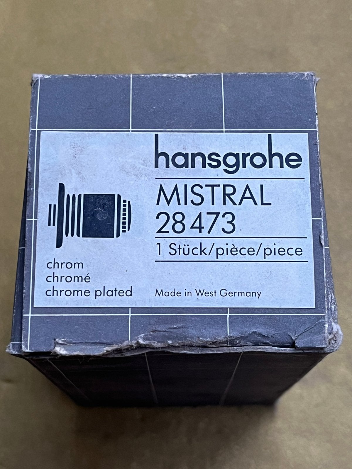 Hansgrohe / Grohe Mistral 28473 Douchebody Spray Wandmontage, Ophalen of Verzenden, Zo goed als nieuw, Onderdeel