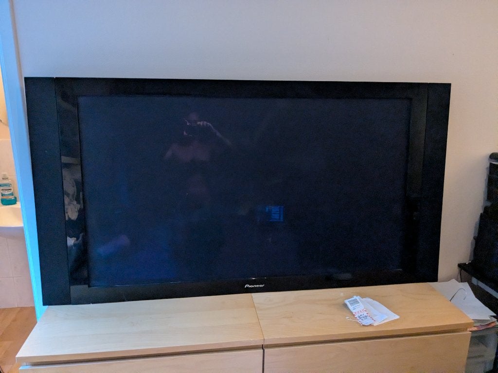 Pioneer KURO PDP-LX6090 60 inch plasma-tv, Audio, Tv en Foto, Ophalen, Gebruikt, Pioneer, 100 cm of meer