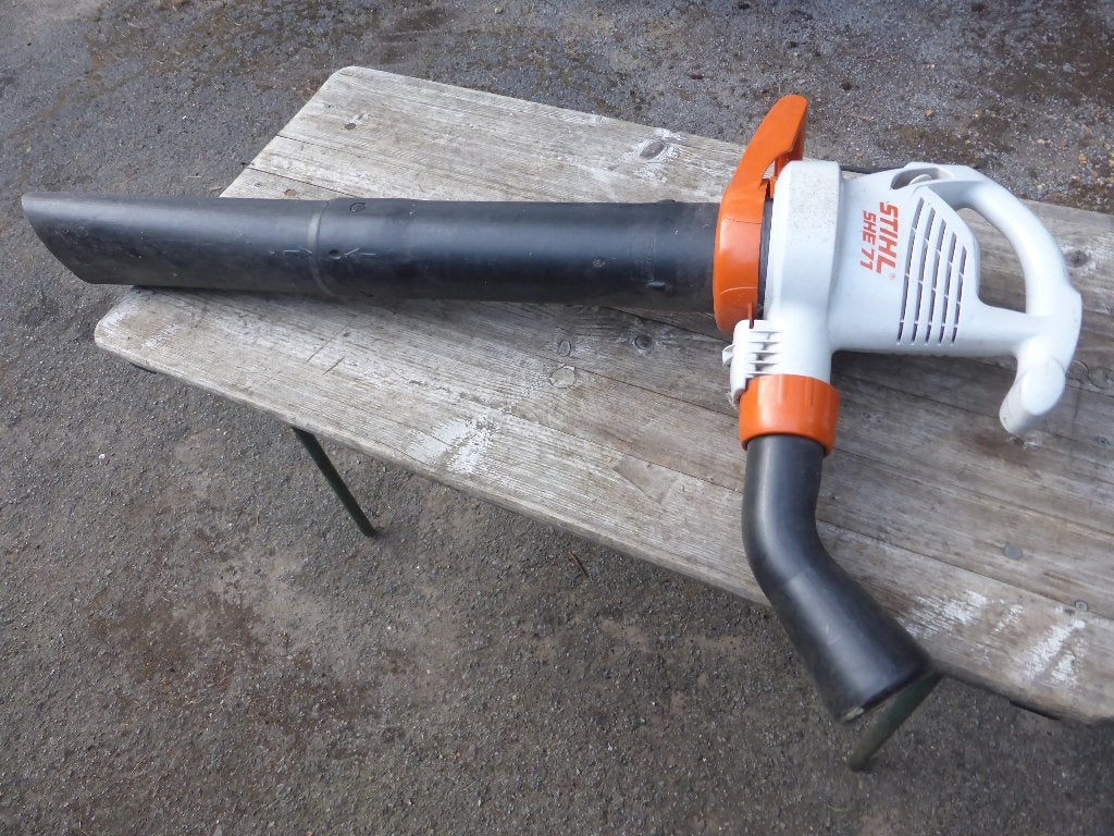 stihl she 71 bladzuiger zonder zak of andere stukken, Ophalen, Gebruikt, Met zuigfunctie, Handgedragen