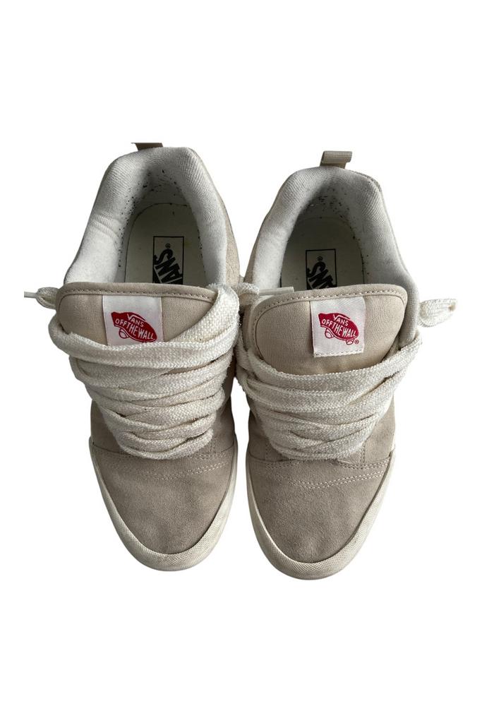 Vans Knu School, Beige, Ophalen of Verzenden, Zo goed als nieuw, Sneakers