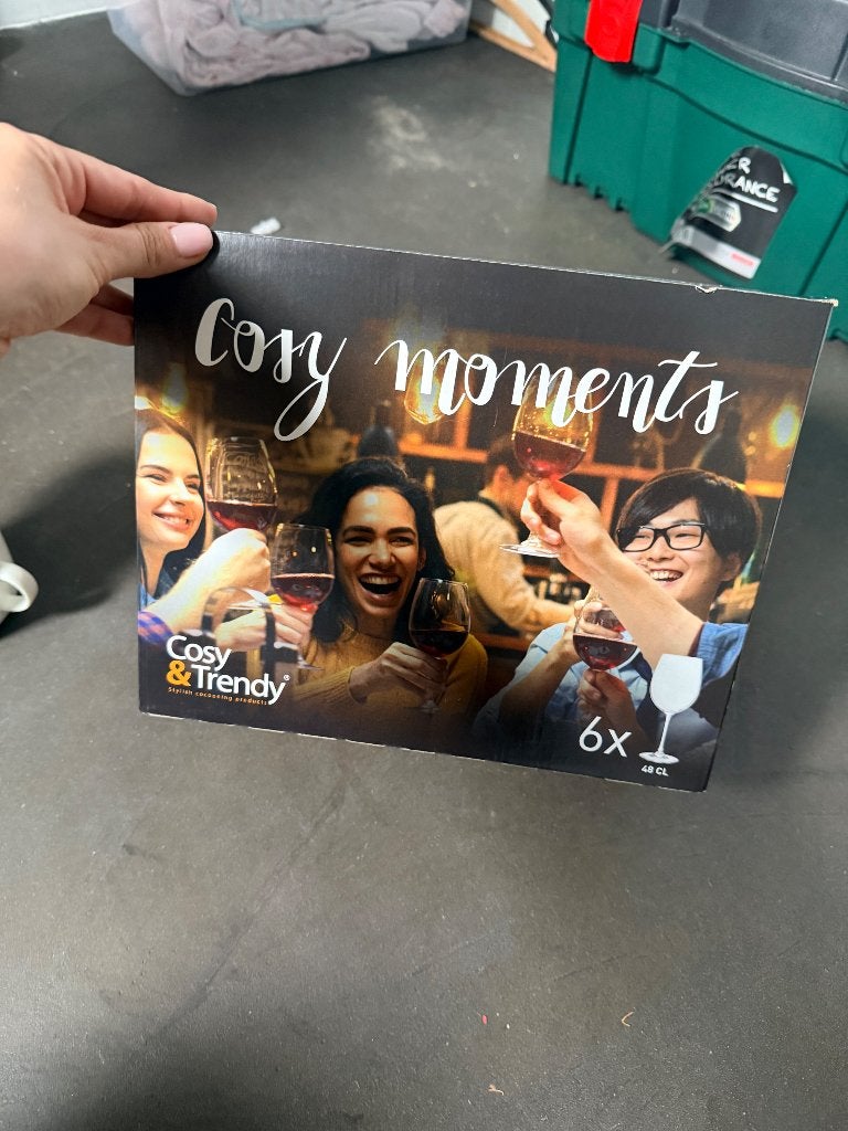 Varia aan glazen, Ophalen, Zo goed als nieuw
