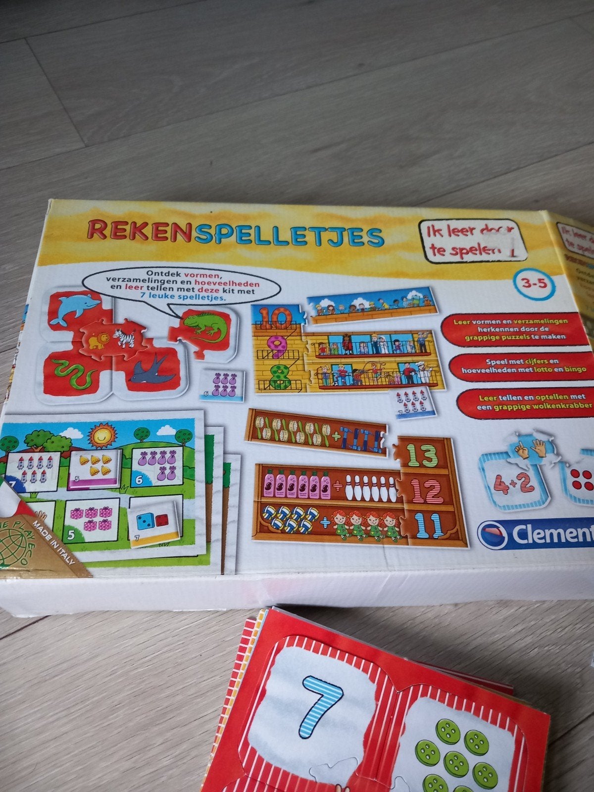 rekenspelletjes ik leer door te spelen, Kinderen en Baby's, Ophalen, Zo goed als nieuw, Rekenen