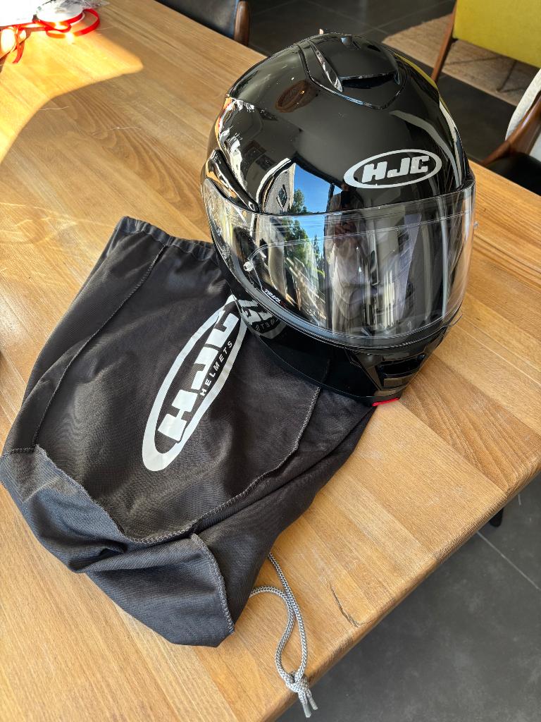 HJC motorhelm maat L, Motoren, Systeemhelm, Heren, HJC, Ophalen of Verzenden