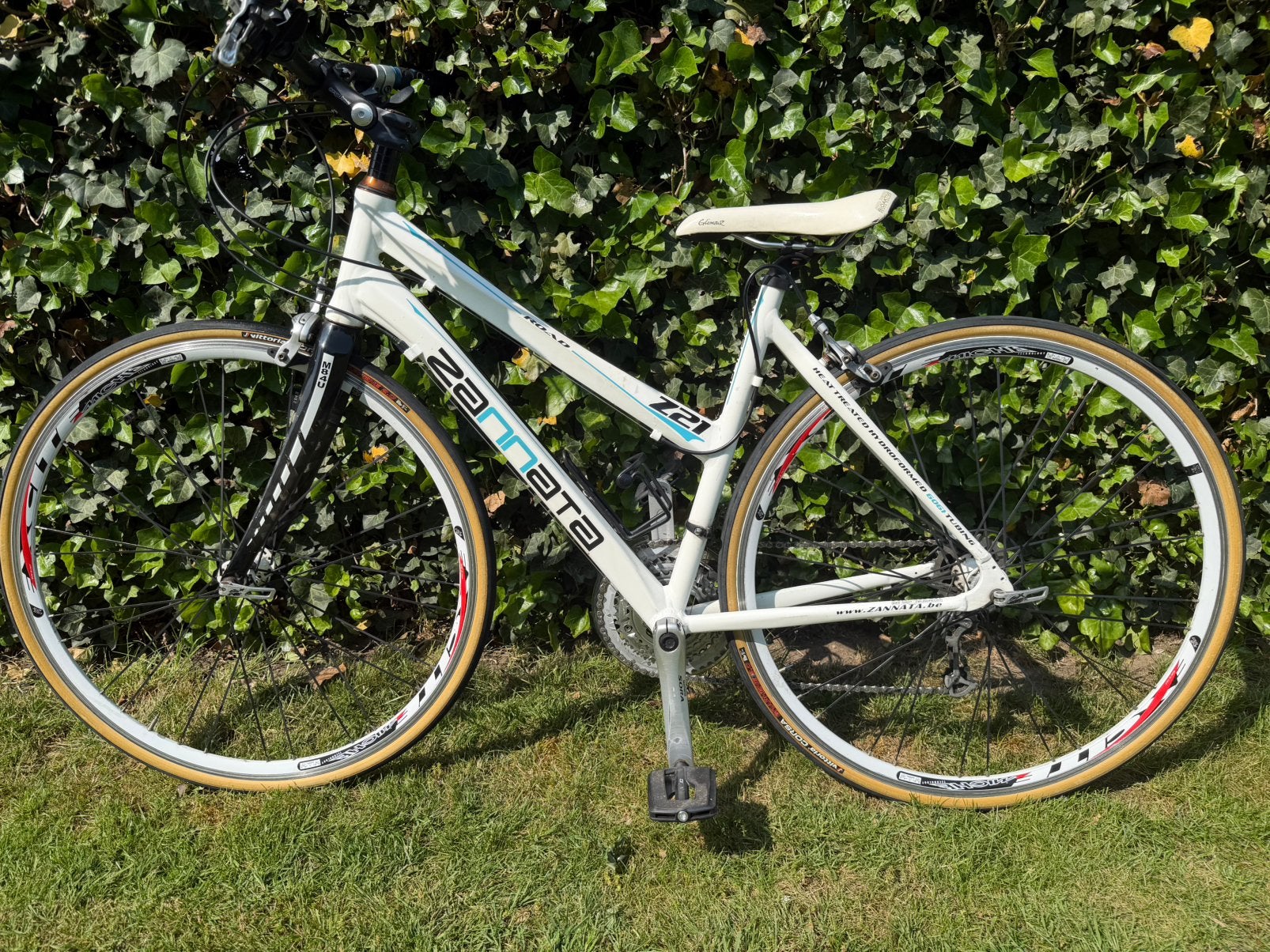 Koersfiets zannata dames of kind +12 jaar, Vélos & Vélomoteurs, Enlèvement, Comme neuf