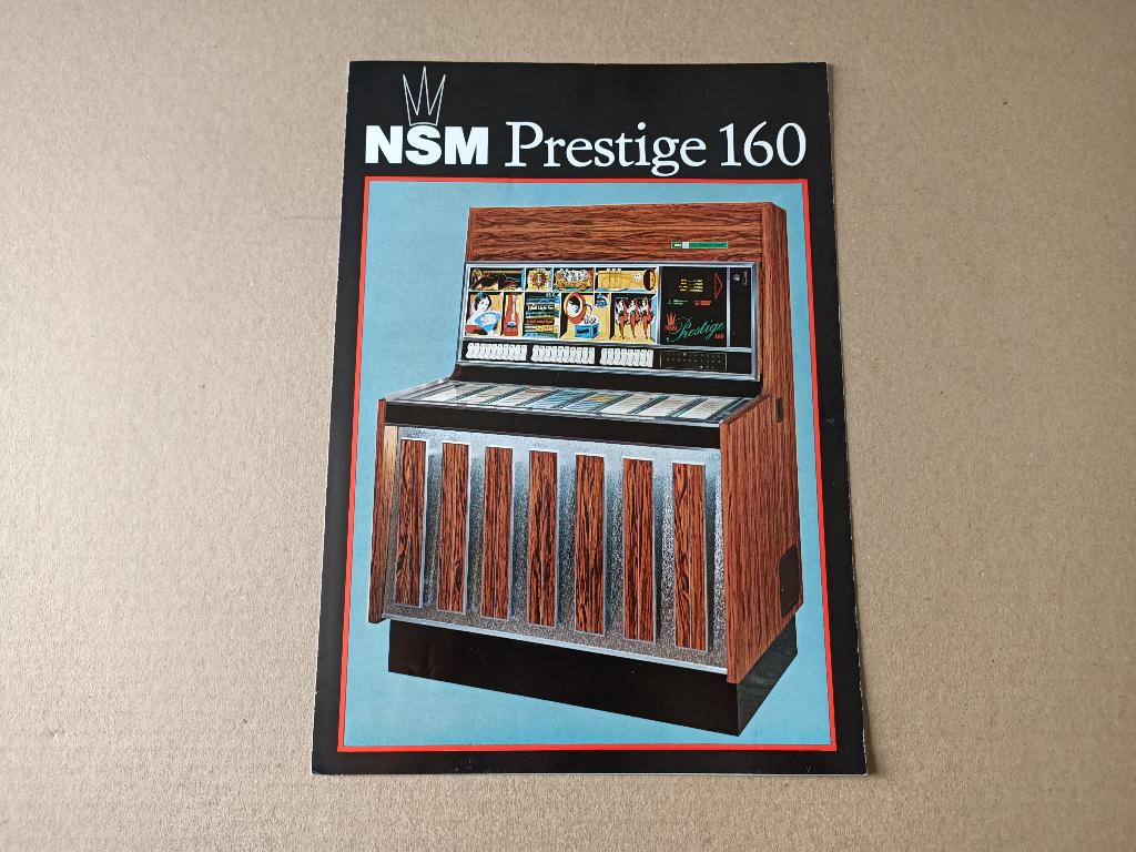 Folder: NSM Prestige 160A (1970) jukebox, Verzamelen, Verzenden