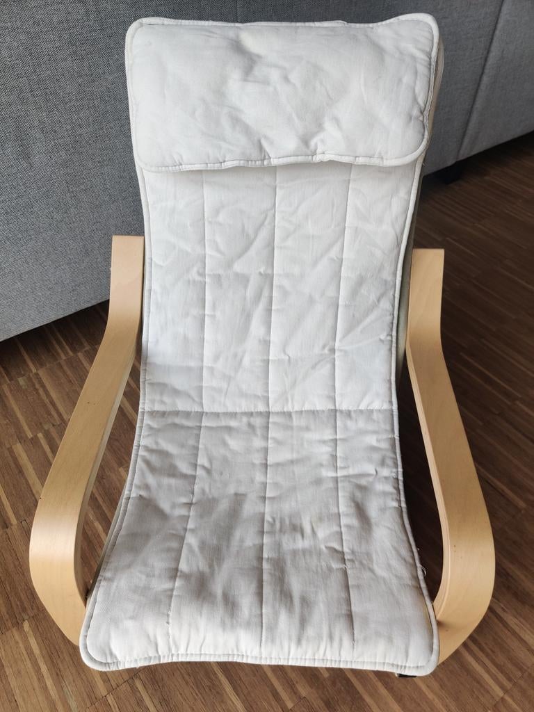 Witte kinderfauteuil, Enlèvement