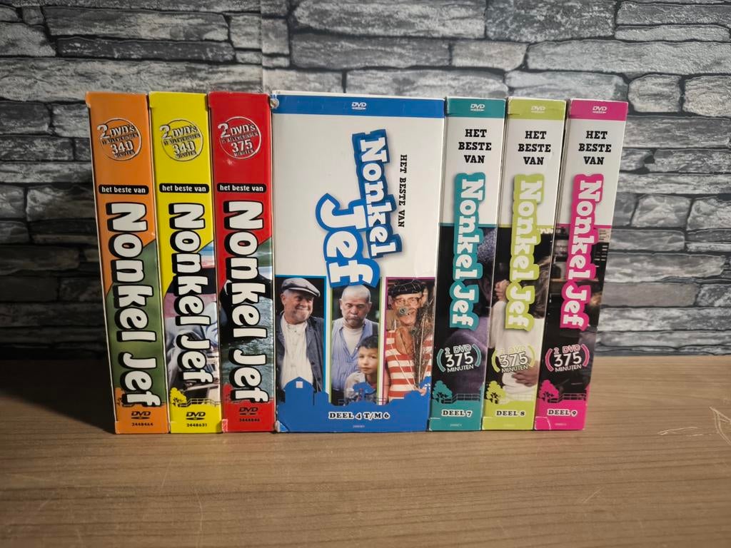 Volledige dvd collectie van nonkel Jef, Cd's en Dvd's, Dvd's | Tv en Series, Ophalen of Verzenden