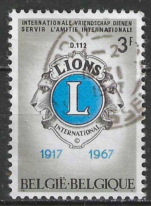 Belgie 1966 - Yvert/OBP 1404 - Lions Internationaal (ST), Verzenden, Gestempeld, Gestempeld