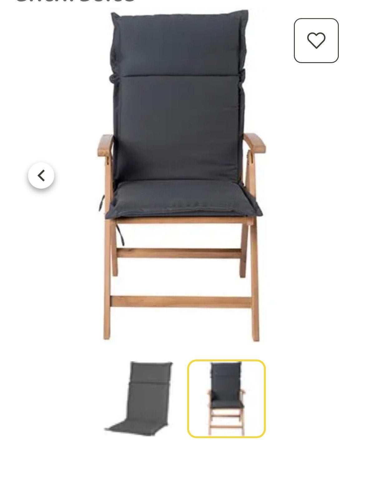 Tuinstoelkussen/fauteuil (6 stuks), Ophalen, Nieuw