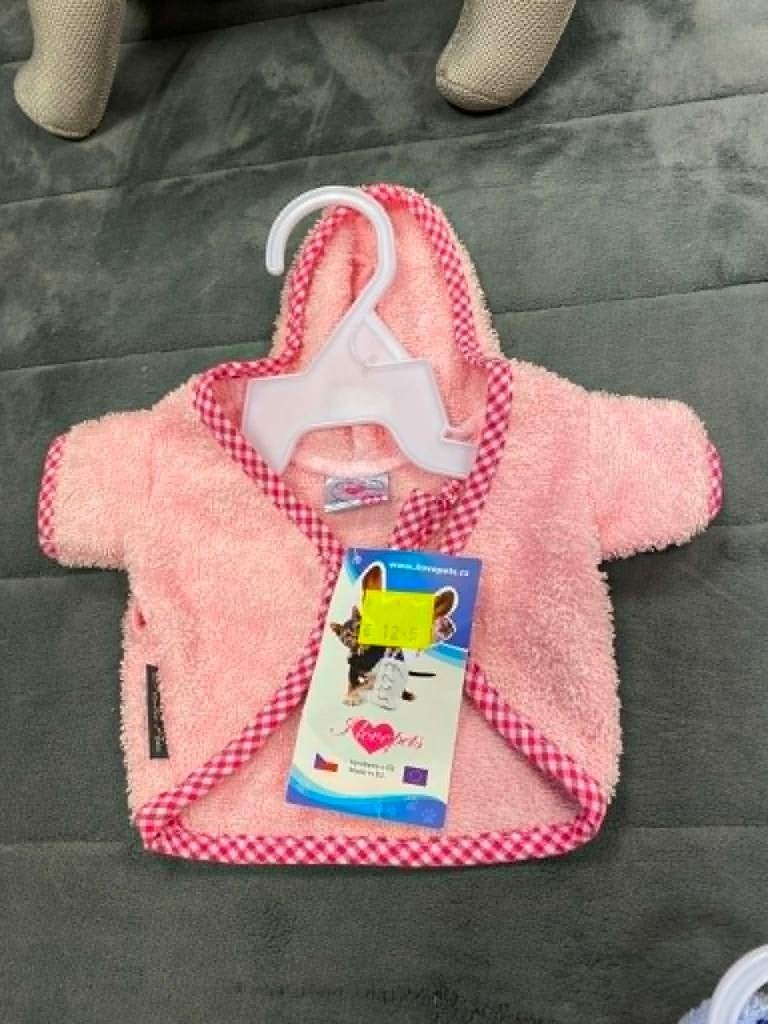 Badjasjes van I love my pet aan outletprijsje, Dieren en Toebehoren, Hondenkleding, Ophalen of Verzenden, Nieuw, Hondenbadjas