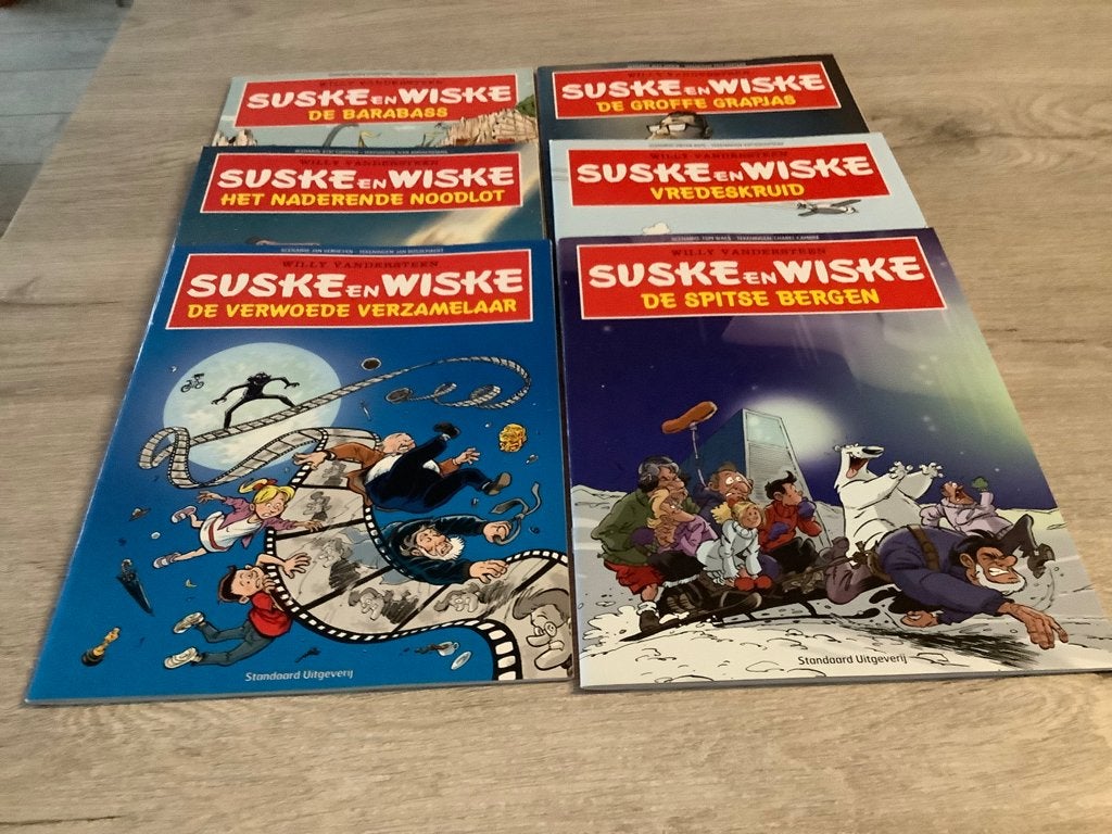 Suske en Wiske verschillende BV'S strips (2015), Boeken, Willy vandersteen, Ophalen of Verzenden, Zo goed als nieuw, Meerdere stripboeken