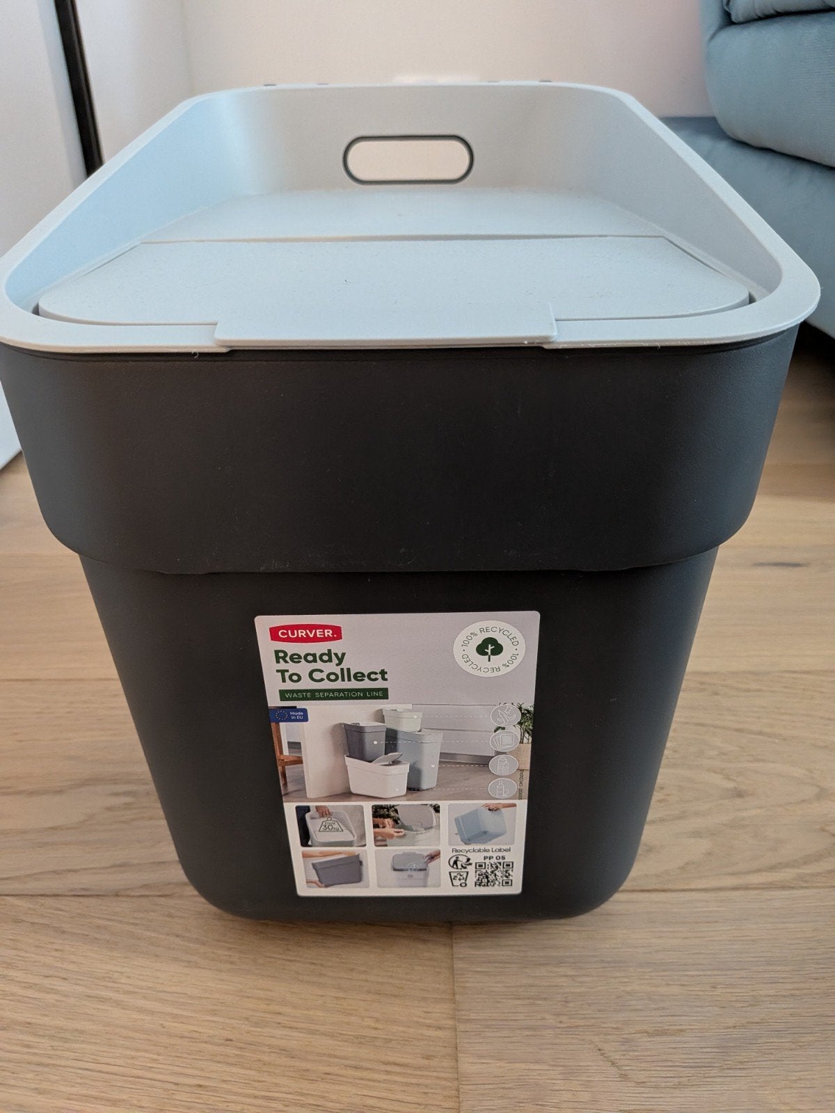 Curver vuilnisbak 20 l 30 kg, Huis en Inrichting, Woonaccessoires | Prullenbakken, 20 tot 30 liter, Ophalen of Verzenden, Zo goed als nieuw