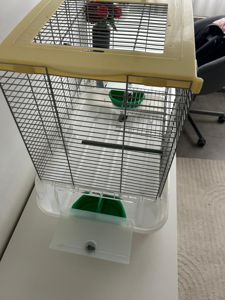 Cage, Dieren en Toebehoren, Vogels | Hokken en Kooien, Ophalen of Verzenden, Zo goed als nieuw
