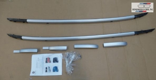 Dakrail daklijst dakdrager roof rail grijs set Fiat Panda 20, Ophalen, -, -, Nieuw