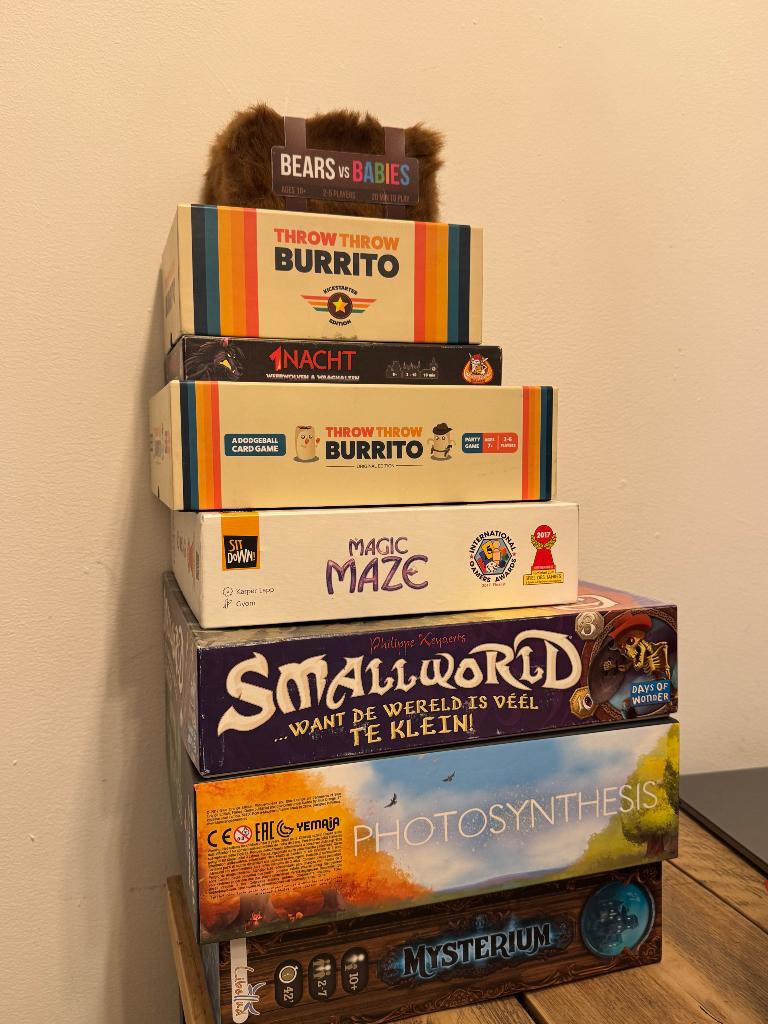 Boardgames te koop – in zeer goede staat, Hobby en Vrije tijd, Ophalen, Zo goed als nieuw