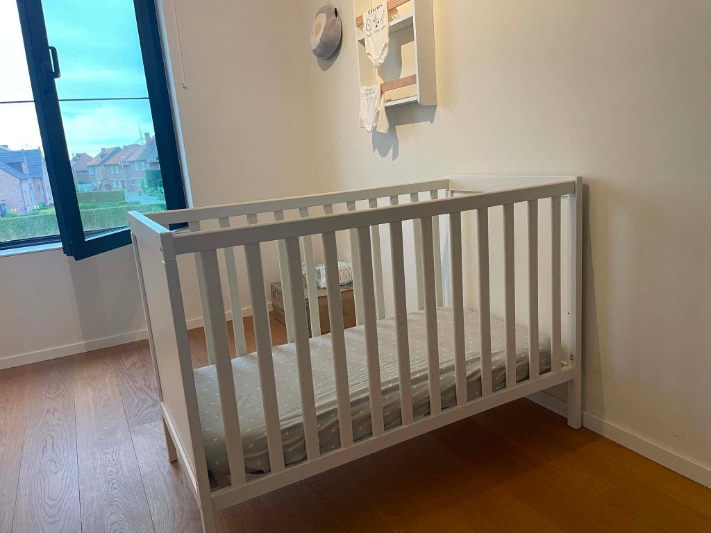 Babybedje (60 - 120), Ophalen, Gebruikt, Lattenbodem, Minder dan 140 cm