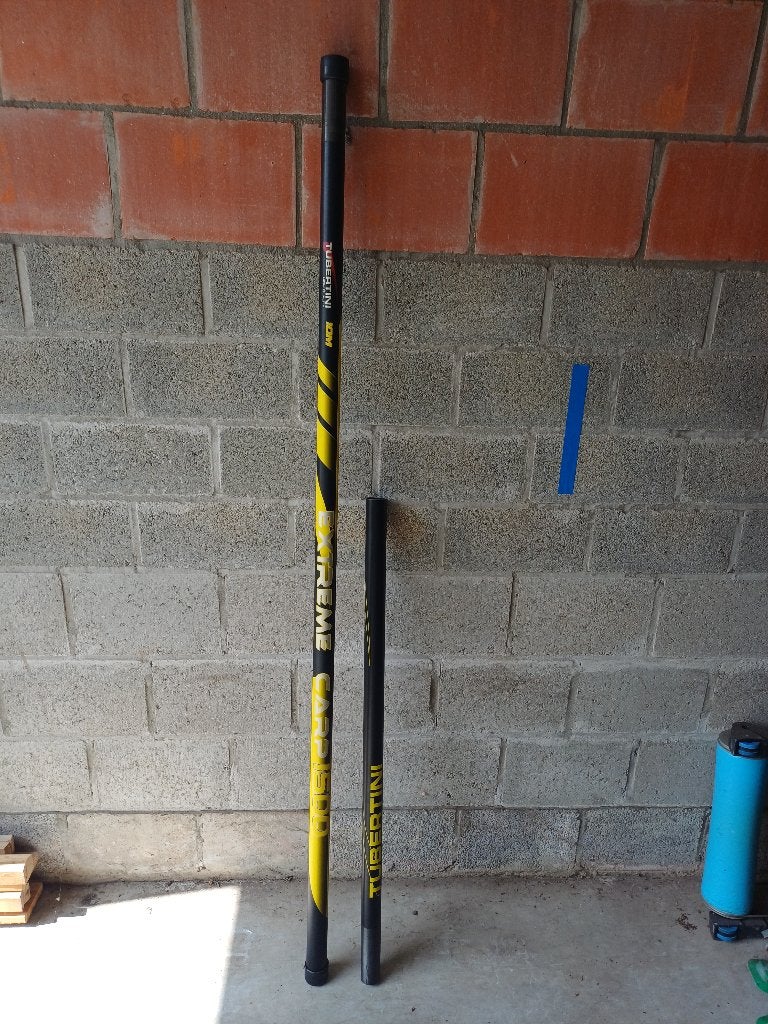 Vaste hengel Tubertini 10m Extreme Carp 1500, Watersport en Boten, Ophalen, Zo goed als nieuw, Vaste hengel