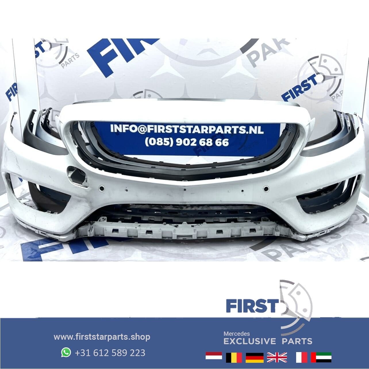 W205 C205 AMG BUMPER C KLASSE VOORBUMPER 2014-2017 A20588509, Auto-onderdelen, Gebruikt, -, Voor, Ophalen of Verzenden