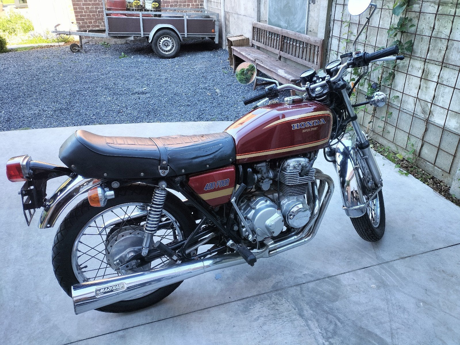 Honda Cb 750 FOUR SUPERSPORT, Motoren