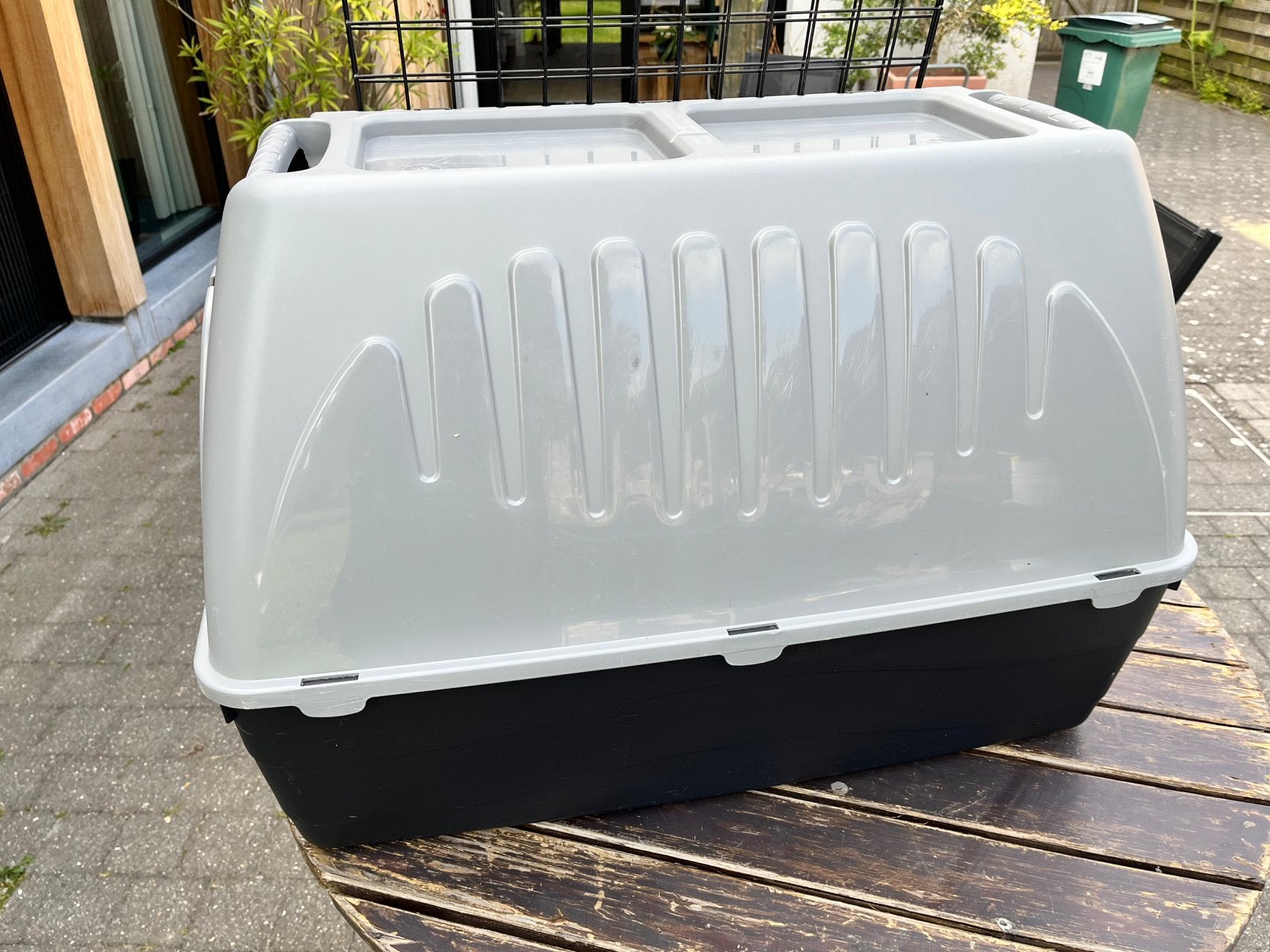 Hondenbench voor transport of op reis, Dieren en Toebehoren, Ophalen, Gebruikt